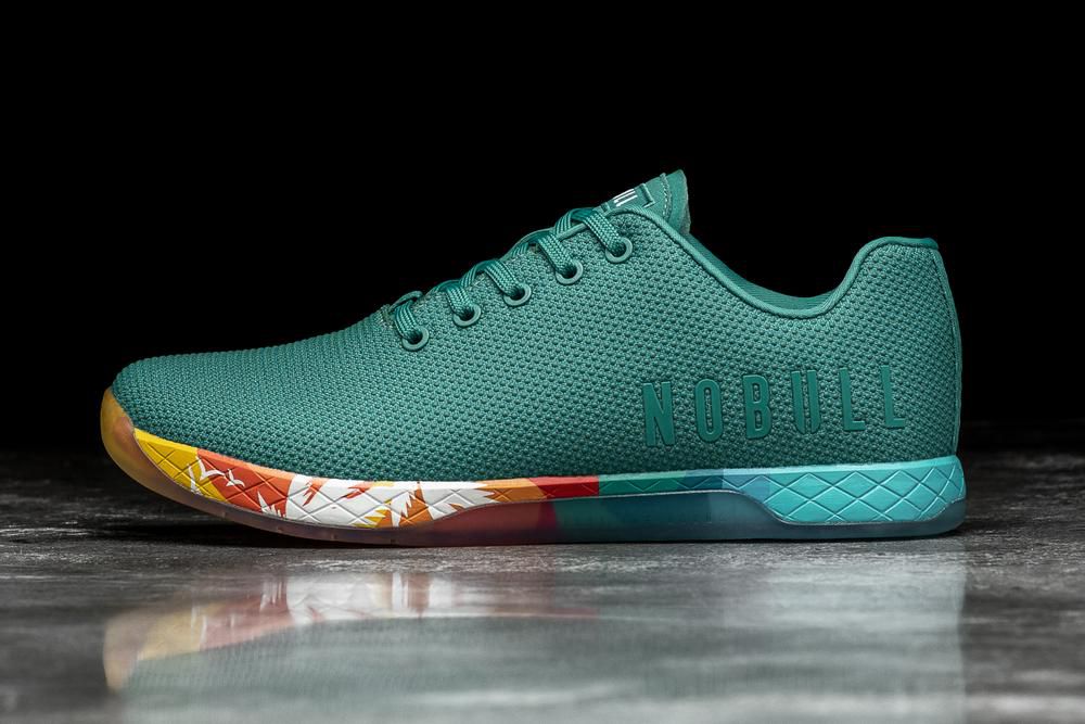 Trainers NOBULL Homme Bleu - Chaussures NOBULL Lagoon Sunrise Superfabric,France (2513-UJGSX)